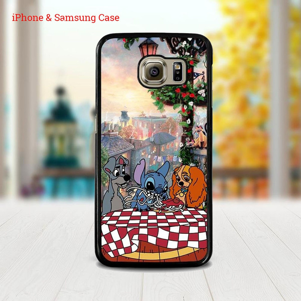 Stitch Lady And Tramp Case For Iphone 11 11pro Xs Xr Max X 6 6s 7 8 Plus 5 5s 5c Se Samsung Galaxy S5 S6 S6edge S7 S7edge S8 Wish