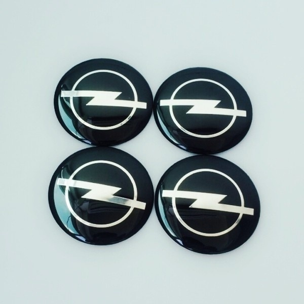 Brand New 4 x 60mm 3D OPEL Emblems Logo car Wheel Center Cap Hub ...