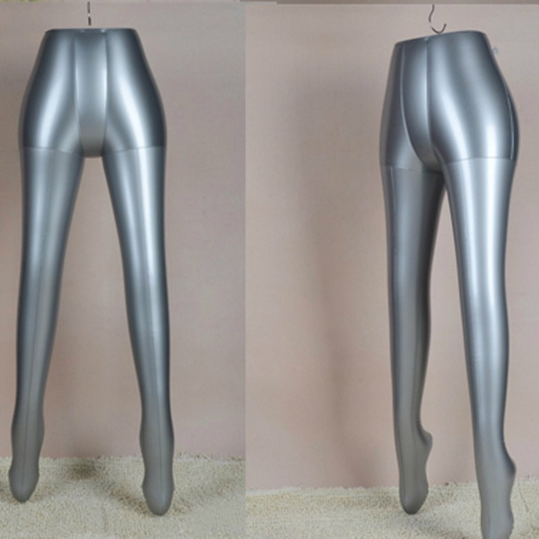 Standing Type Inflatable Female Underwear Underpants Mannequin Legs Model Show 