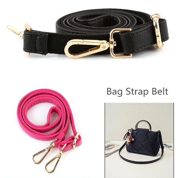 detachable leather bag strap