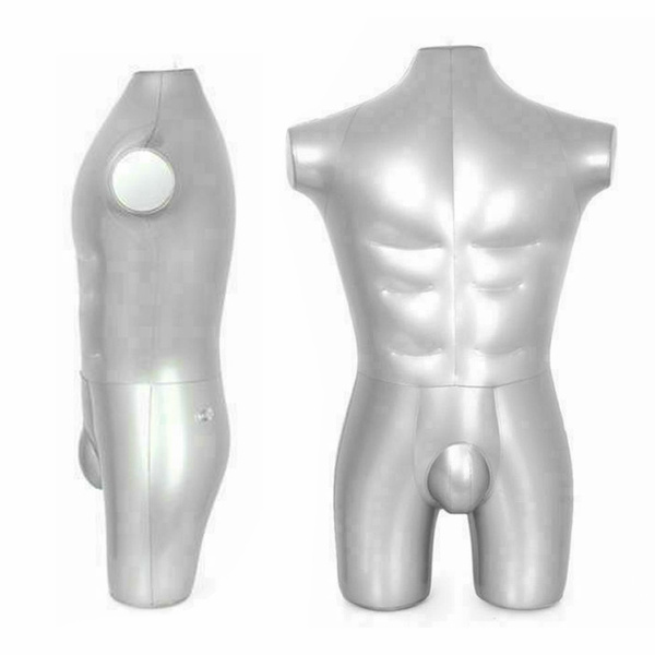 Male Inflatable Shop Display Mannequin Dummy Underwear Shorts Hanging Model UK 