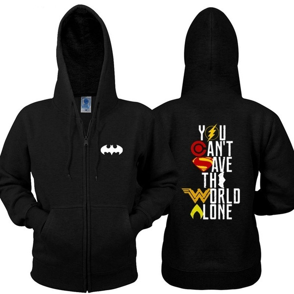 justice league hoodie