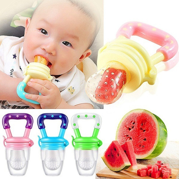 silicone food pacifier