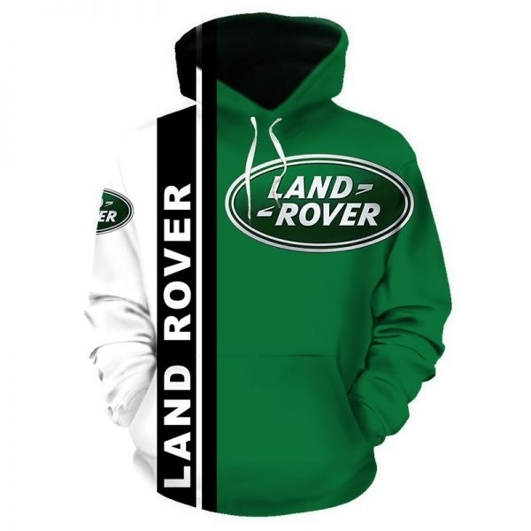 Landrover Personalised Hoodie Car Hoody With Name Land Rover Hooded Sweat S-XXL 
