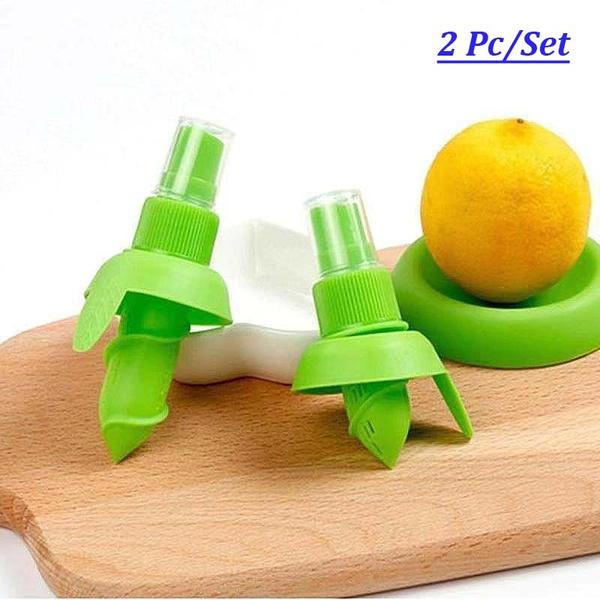 Fruit Juice Sprayer Lemon Orange Citrus Spray Kitchen Fresh Fruit Juice Squeeze 