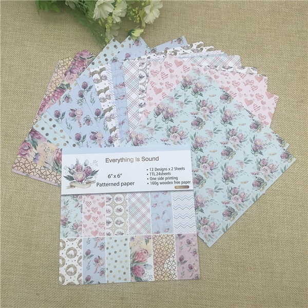 Patterned Paper Scrapbooking, Scrapbook Pattern Paper Pack