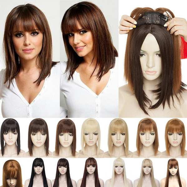 Real Thick Hair Toppers Instant Hair Wig in Hair Extensions | Wish
