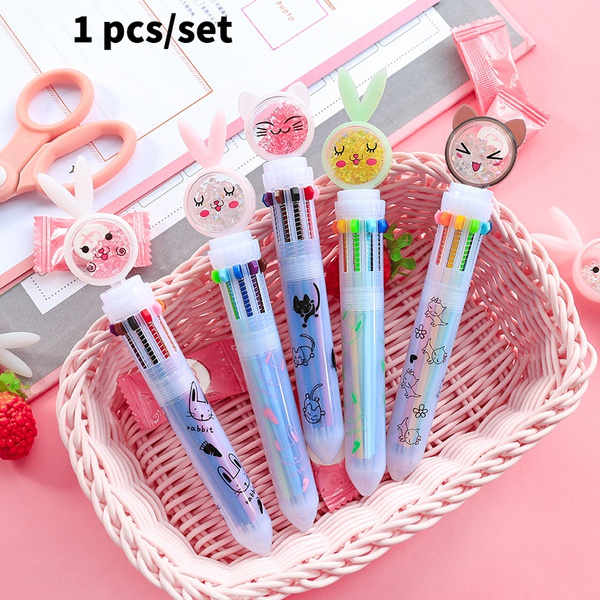 1pcs Creative Cute Rabbit Series Ballpoint Pens For Kids Gift