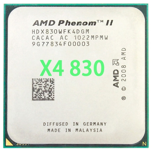 AMD Athlon X4 830 3.0 GHz Quad Core 65W CPU Processor