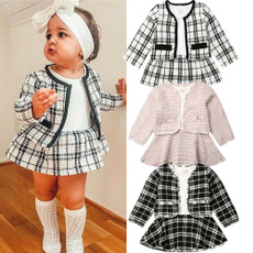 owterweartop, plaidclothe, babygirloutfit, Spring