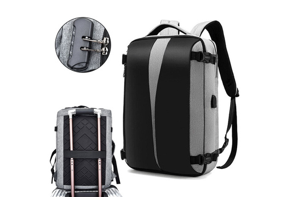 Anti Theft Backpack 17 Inch Laptop Bagpack Women Men Bags USB Charger Back  Pack Travel Waterproof Anti-theft Bag Mochila Black | Wish