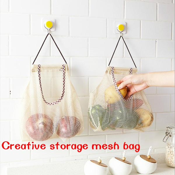 Small net discount bags for vegetables