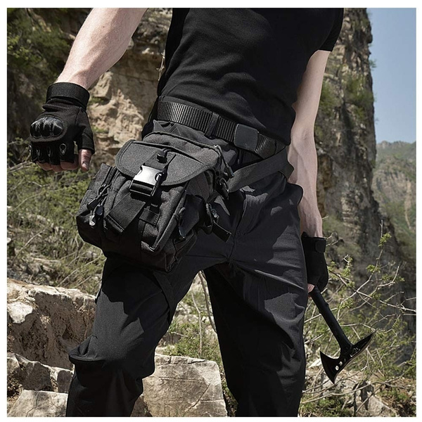 ANTARCTICA Waterproof Military Tactical Drop Leg Pouch Bag Cross