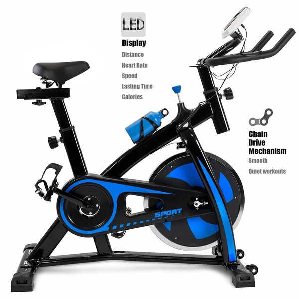 Bicycle Cycling Fitness Stationary Exercise Bike Cardio Home Workout Indoor Hot 