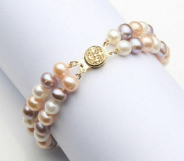 pearls, clasp758, gold, 14k Gold