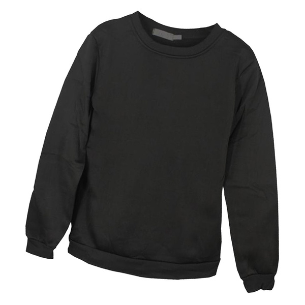 mens plain crew neck sweatshirts