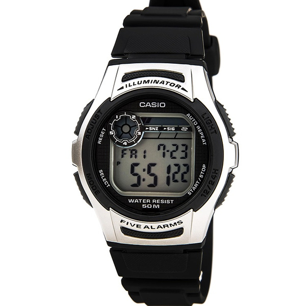 Casio W-213 — Countdown Timer with Auto Repeat \u0026 10-Year Battery Life