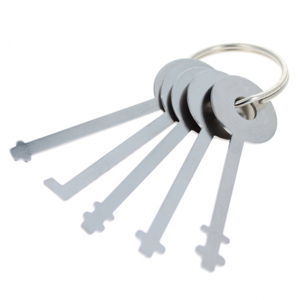 ASR Tactical Warded Key Universal Padlock Opener Lock Pick Set