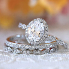 Couple Rings, Engagement, wedding ring, Silver Ring