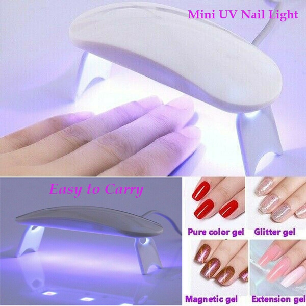 Amazon.com : UV LED Nail Lamp UV Light for Nails Rechargeable UV Nail Lamp  with Automatic Sensor Cordless Nail Dryer for Gel Polish Nail Light for  Fingernail & Toenail 5 Timer Setting