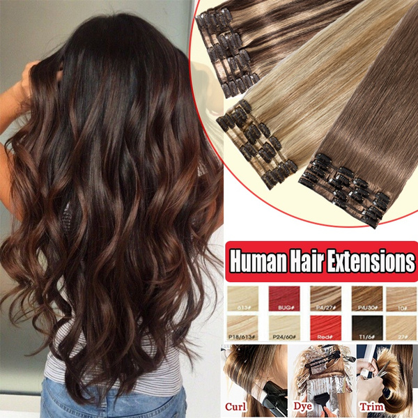 S-Noilite Short Length Clip In Human Hair Extensions 8 Pieces Thick Silky&Soft Remy Hair Cabelo 100% Humano | Wish S-Noilite Short Length Clip In Human Hair Extensions 8 Pieces Thick Silky&Soft Remy Hair Cabelo 100% Humano | Wish