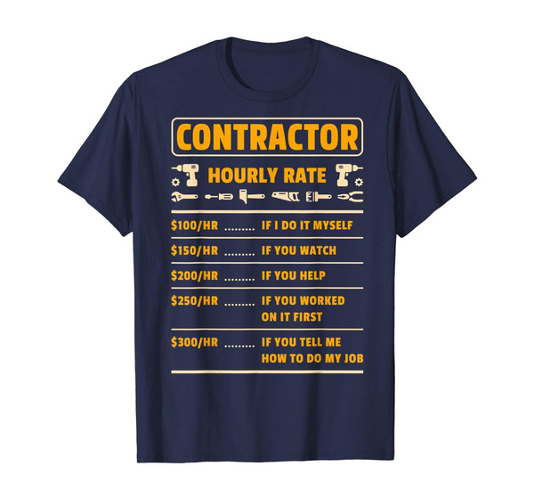 Contractor Gift, Construction shirt for men Construction Crew Shirt