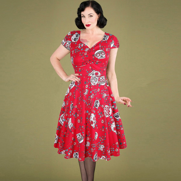 Rockabilly Skull Dress