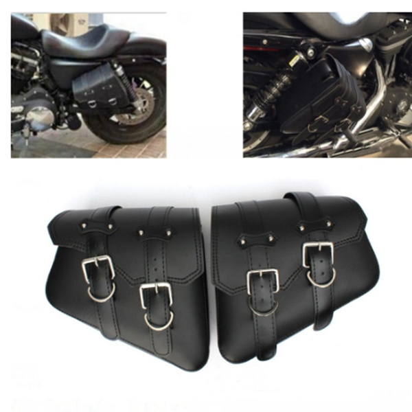 Side Saddlebag Harley Davidson Sportster 883 - Pu Leather