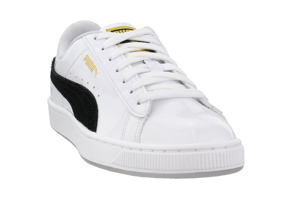 Puma Mens Basket Patent x BTS Casual Sneakers Wish