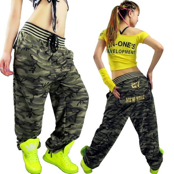 High Waist Camouflage Cargo Pants Camo Utility Combat Trousers | eBay