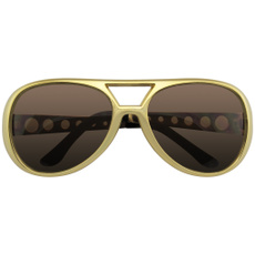 Metal Aviator Sunglasses, Fashion, Cosplay, Sunglasses