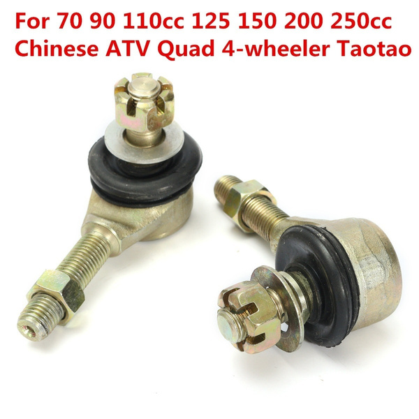 XtremeAmazing Left and Right Hand Tie Rod Ball Joint 10mm Compatible with TaoTao Coolster Chinese ATV Quad Four Wheeler Dirt Bike Go Kart Moped Scooter 
