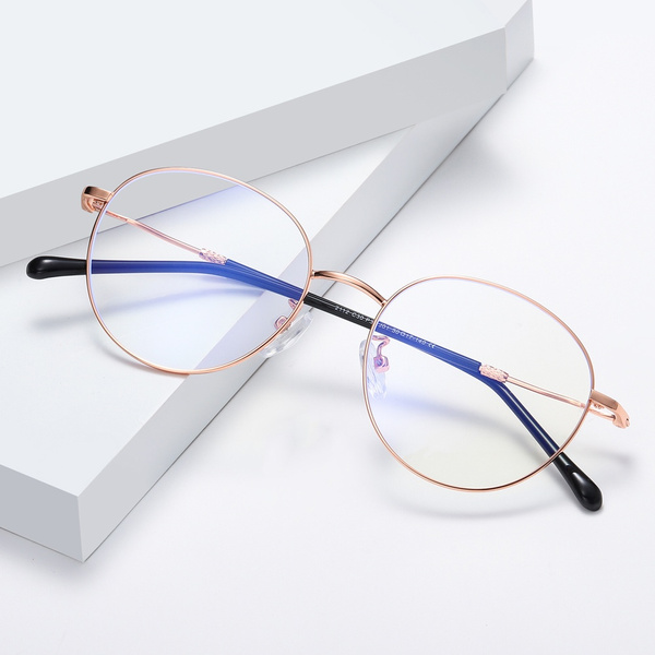 thin frame blue light glasses