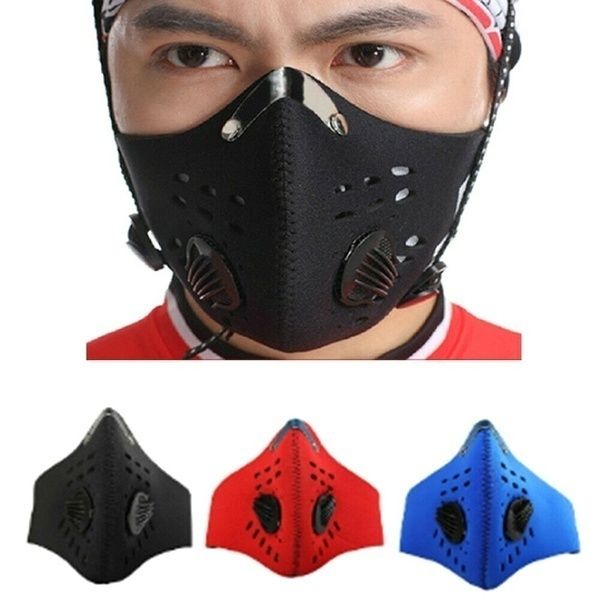 Cycling Anti Dust Face Mask PM2.5 Mouth Muffle Carbon Filter