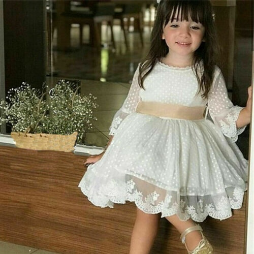 toddler white sundress