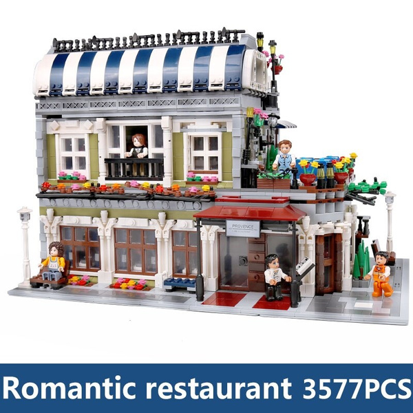 Details about   New 3577 PCS City Building Street Model Parisian Restaurant Blocks Kid Toy Gifts 