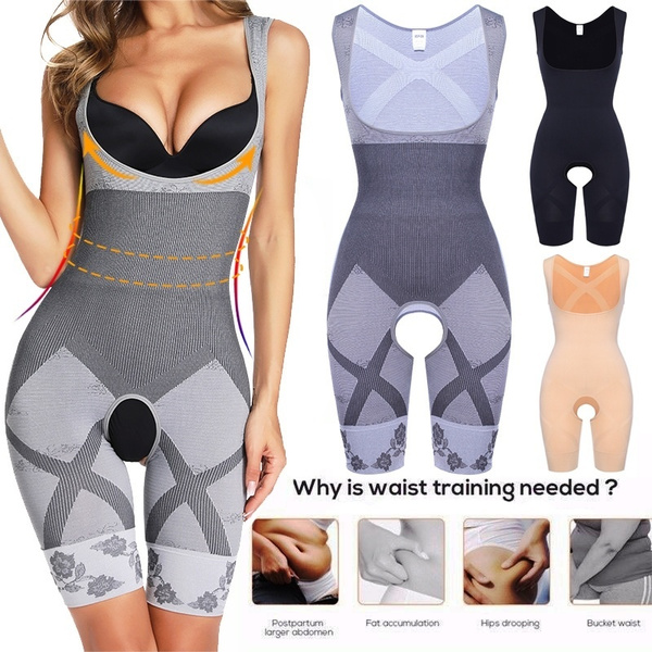 Women Bodysuit Shapewear Seamless One-piece Body Shaper Underwear