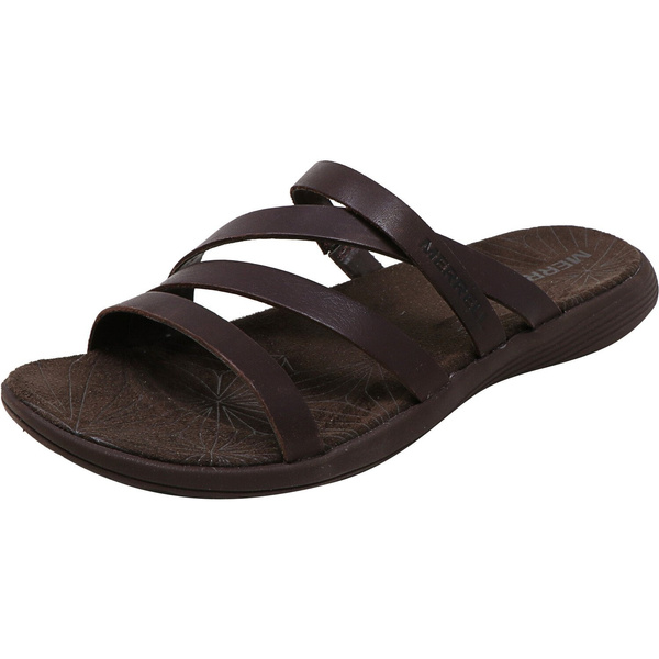 Merrell women's duskair seaway slide sales leather sandal