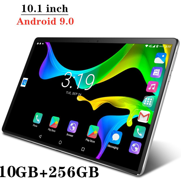 2020 new tablet android 9.0 ten core 10.1 inch 2560*1600 10GB+256GB wifi dual sim card call