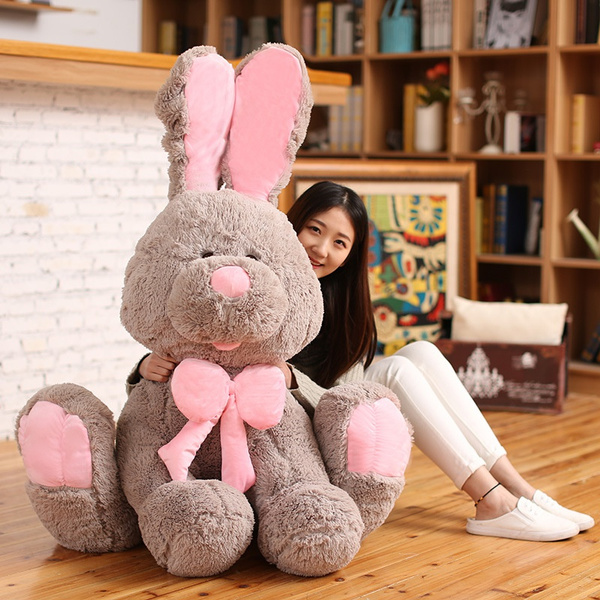 The Popular Big Rabbit Plush Toys Wishing Rabbit Doll Cute Plush