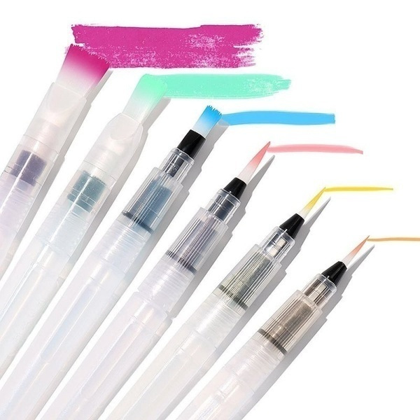 3pcs Pilot Ink Pen for Water Brush Watercolor Calligraphy Painting Tool Set rk6 