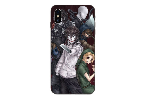 Creepypasta Ticci Toby X Reader cell mobile phone case for iphone