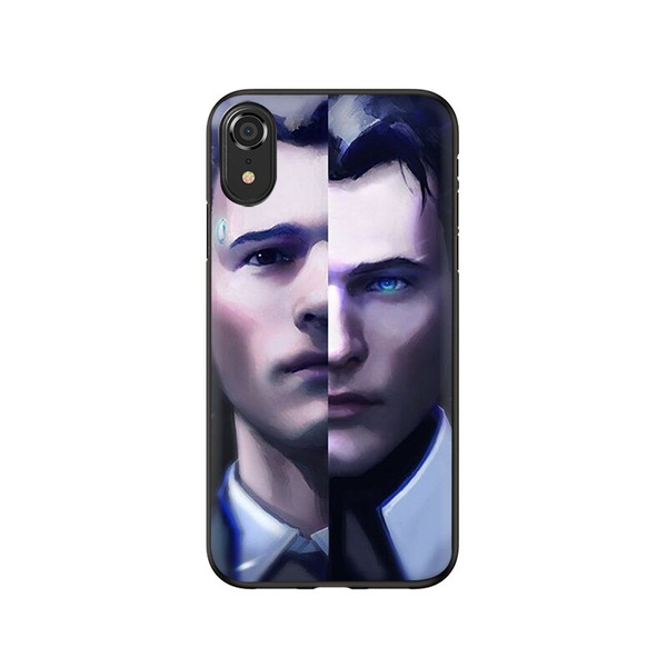 Detroit Become Human RK800 cell mobile phone case for iphone 5 5S SE 6 6S Plus 7 plus 8 plus X Xr Xs max 11 pro max for Samsung galaxy S4 S5 S6 S7