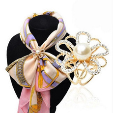 Flowers, Jewelry, silkscarve, Buckles
