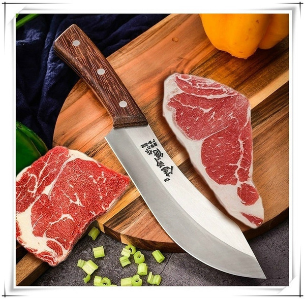 Slaughter Special Butcher Lamb Cattle Bleeding Knife 4Cr13Mov Professional  Boning Knives Best Kitchen Knives Slicing Knife Knives Kitchen Professional