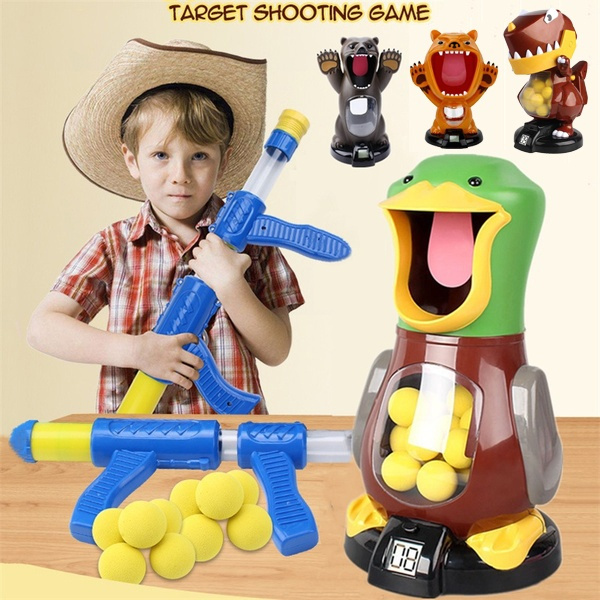 Child Shooting Toy With Air Pump, Shooting game, Funny toy gun ...