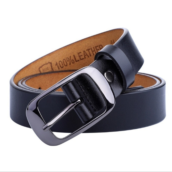 WomenS Belts Genuine Leather Brand Straps Female Waistband Pin Buckles For Jeans 
