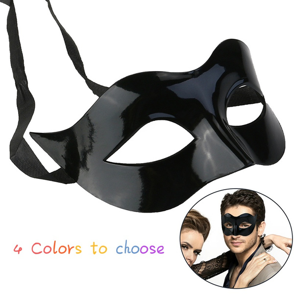 Mens Masquerade Ball Mask Ventian Costume Party Eye Mask Fancy Dress KW 