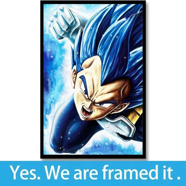 Super Saiyan Blue Evolved Vegeta (Dragon Ball Z) Premium Art Print –  Collector's Outpost