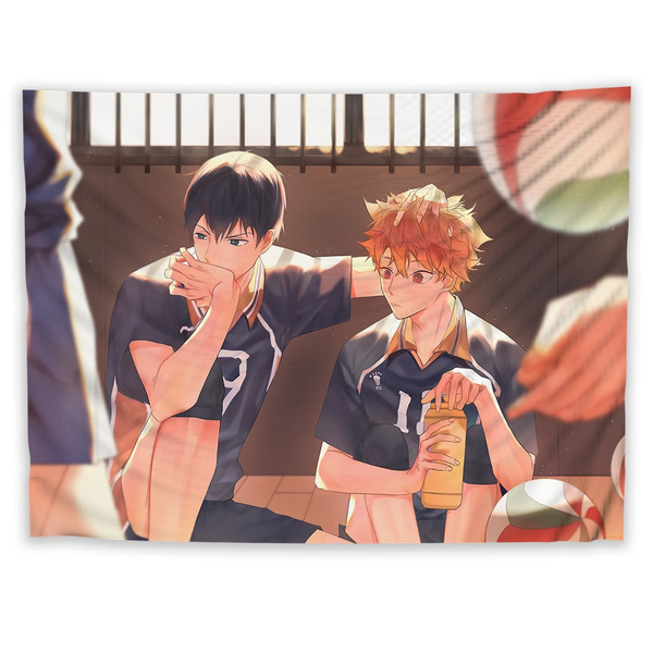 Tobio Kageyama And Shoyo Hinata Haikyuu Premium Quilt Blanket Anime Home  Decor Custom For Fans